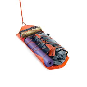 Deer Drag Sled, 72.8 x 22.8 in, 550lbs Heavy Duty Yard Utility Sled, Tear-Resistant PE Drag Glider Mat with Ropes & Handle