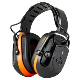 Safety Earmuffs, Electronic Ear Muffs with 5.1 Bluetooth Technology Ear Protector, Noise Reduction Headphone NRR23dB