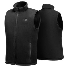 Heated Vest, Men Electric Heating Vest with 16000 mAh Battery Pack, 6 Heating Zones Lightweight Rechargeable Winter-Vest with 3 Levels