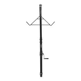 Truck Hitch Game Hoist, 300 lbs Load Capacity, Hunting Deer Hoist with 2-inch Receiver, 360-Degree Swivel Shaft & Adjustable Height