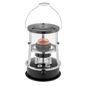 9000 BTU Portable Kerosene Heater & Stove, 2 in 1 Non-Electric Indoor Outdoor Heater with Adjustable Height & Flame & Easy Storage,for Camping