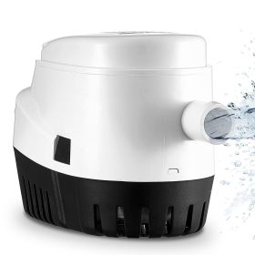 Bilge Pump, 750GPH 12V Automatic Submersible Boat Bilge Water Pump with Float Switch, 0.7" Outlet Diameter, Small Boat Bilge Pump